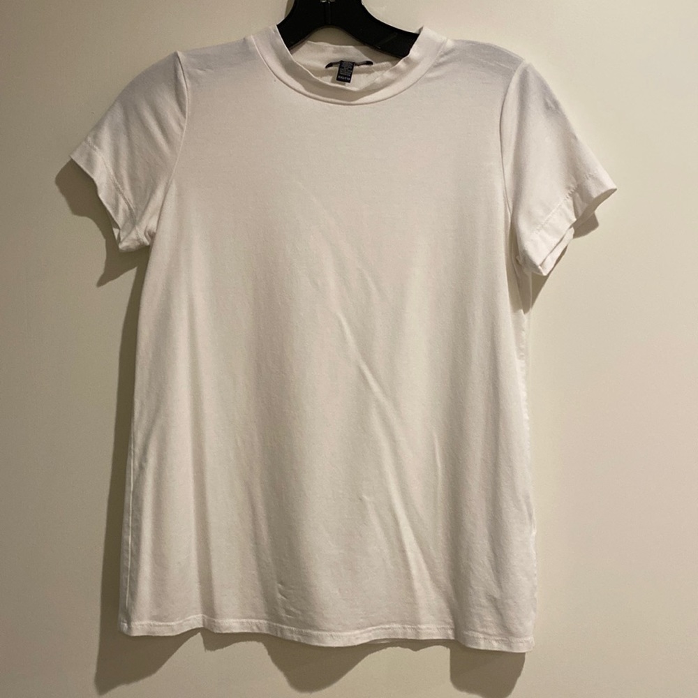 Eileen Fisher white XXS short sleeve crewneck tee